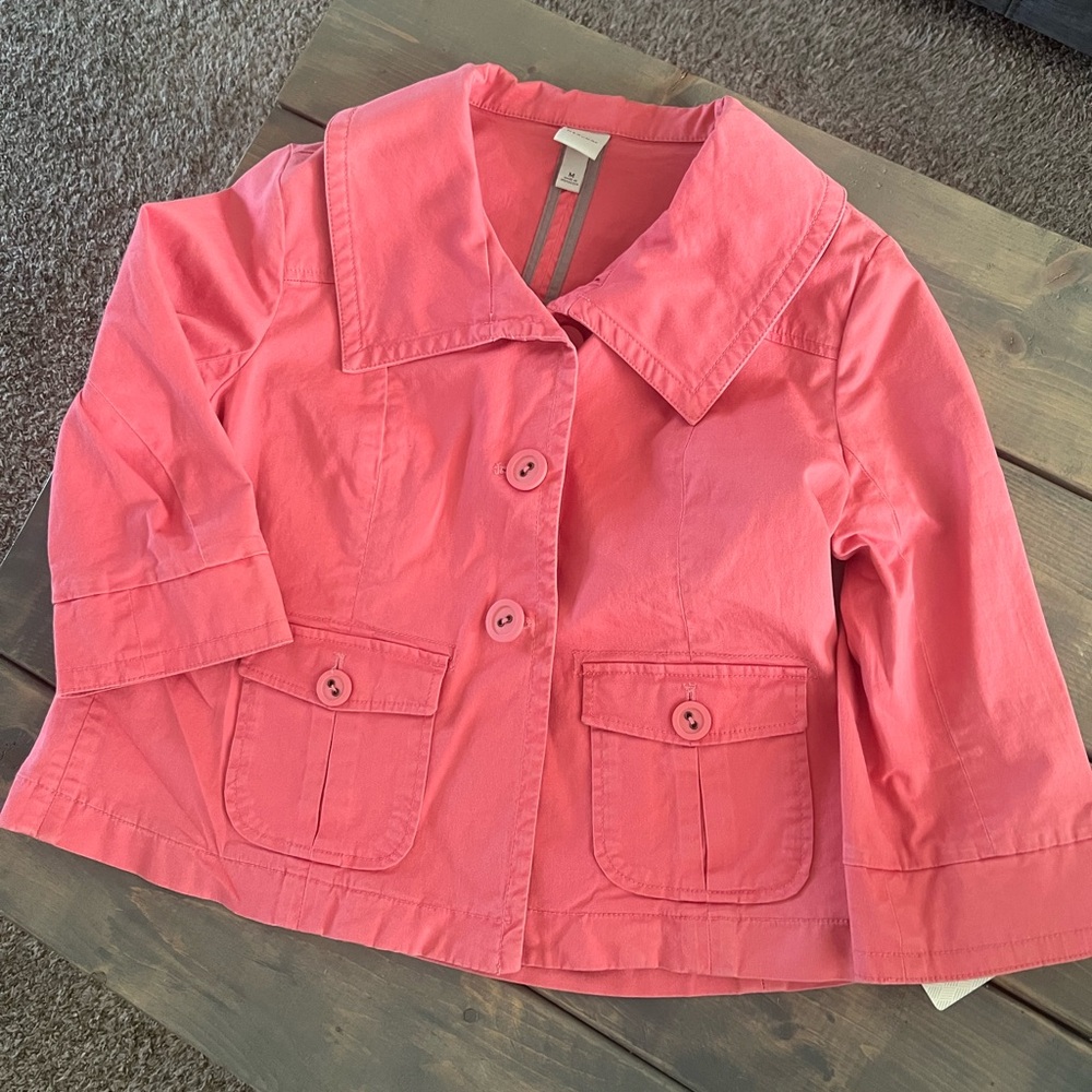 Merona Cropped Coral Jacket